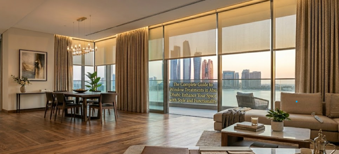window treatments in Abu Dhabi